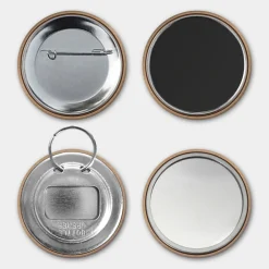 Accessoire kraft 56 mm personnalisé