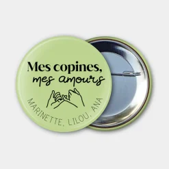 Badge EVJF personnalisé 56mm