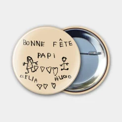 Badge personnalisé 56mm