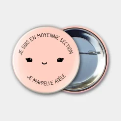 Badge "P'tite Bouille" prénom