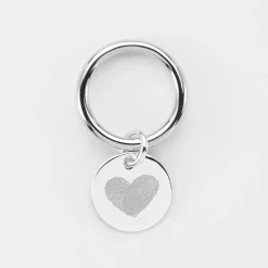 Bague jonc argent personnalisée médaille gravée 15 mm
