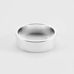 Bague personnalisée argent 7 mm - Nos petits imparfaits