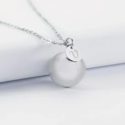 Bola de grossesse personnalisé médaille gravée acier 10 mm