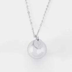 Bola de grossesse personnalisé médaille gravée acier 10 mm