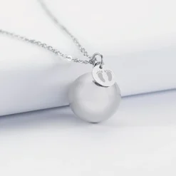 Bola de grossesse personnalisé médaille gravée acier 10 mm