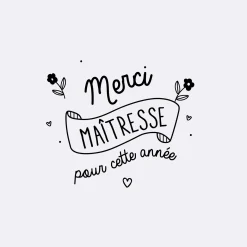 Boîte à bijoux personnalisée 10x10x5 cm verre gravée - Edition spéciale "Merci maîtresse"