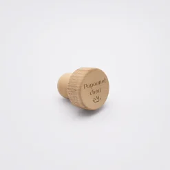 Bouchon de bouteille personnalisé bois gravé