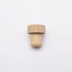Bouchon de bouteille Témoin femme personnalisé bois gravé