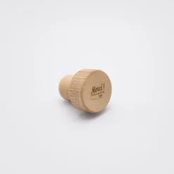 Bouchon de bouteille témoin homme personnalisé bois gravé