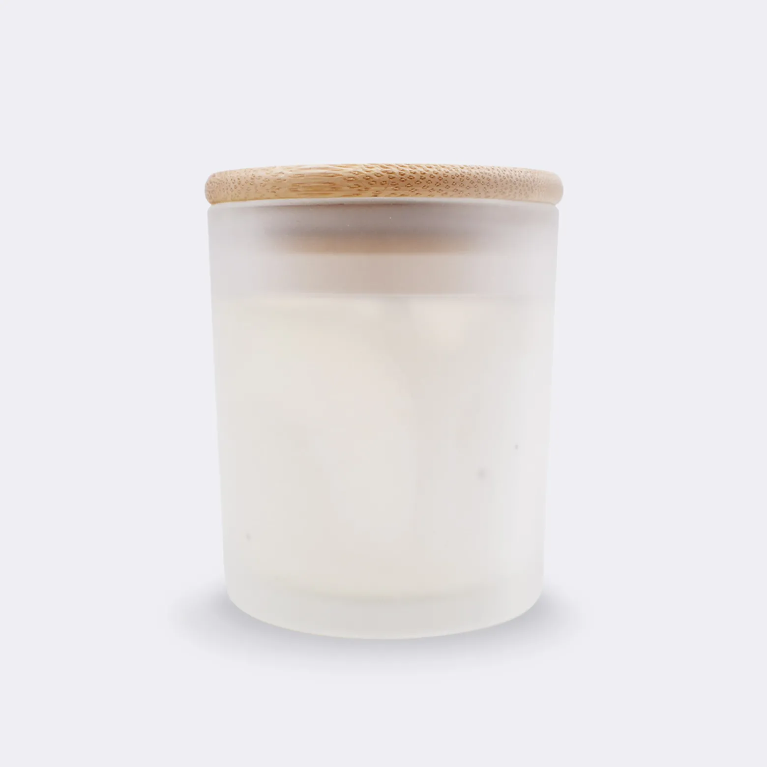 Bougie parfumée Fleur d'oranger personnalisé couvercle bois gravé - Nos petits imparfaits
