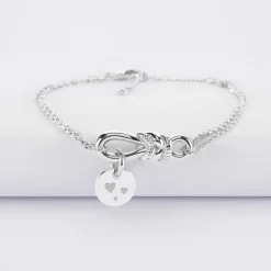 Bracelet chaîne personnalisé 