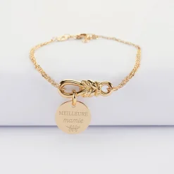 Bracelet chaîne personnalisé 