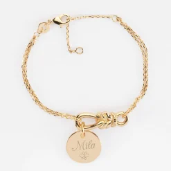 Bracelet chaîne personnalisé 