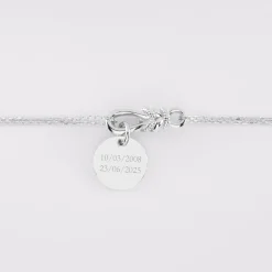 Bracelet chaîne personnalisé 