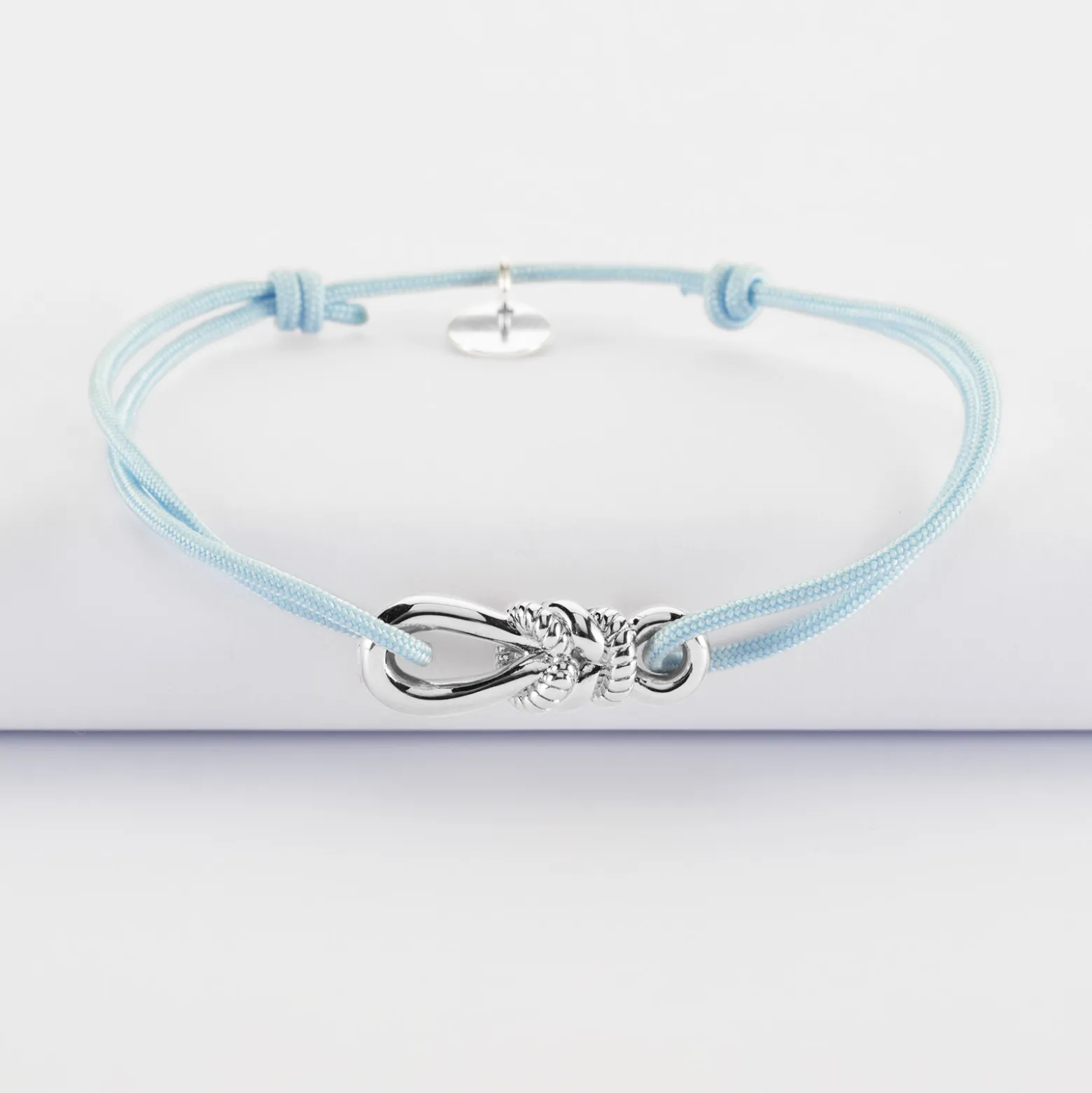 Bracelet cordon "Le lien" argent - HappyBulle x Lilylovesfashion