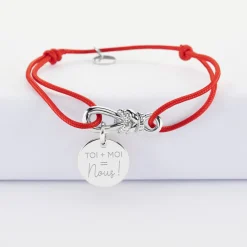 Bracelet cordon personnalisé 