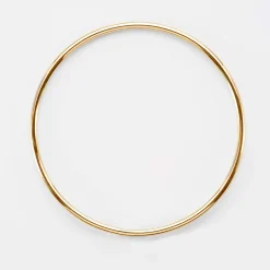 Bracelet enfant jonc plaqué or