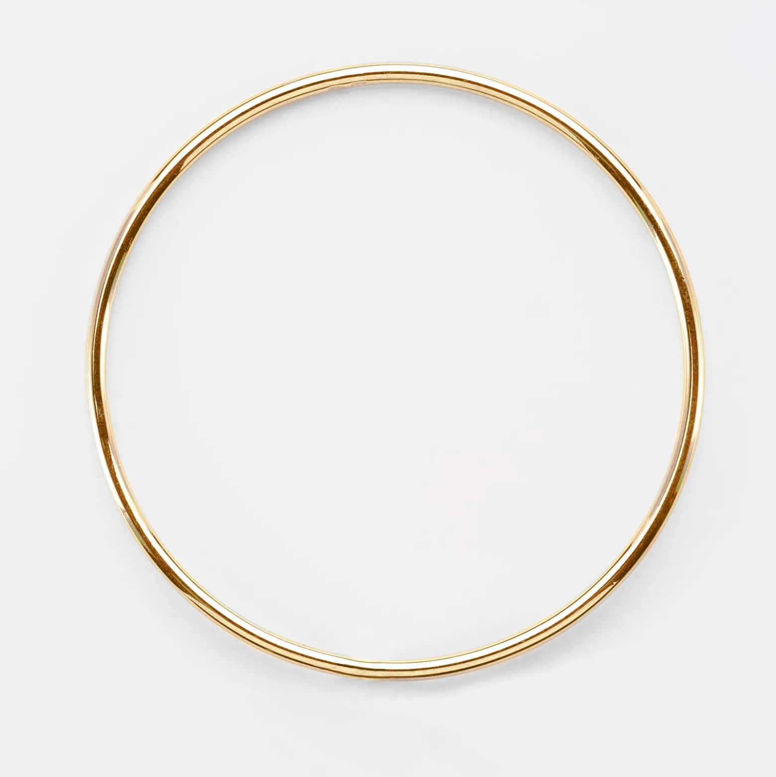 Bracelet enfant jonc plaqué or