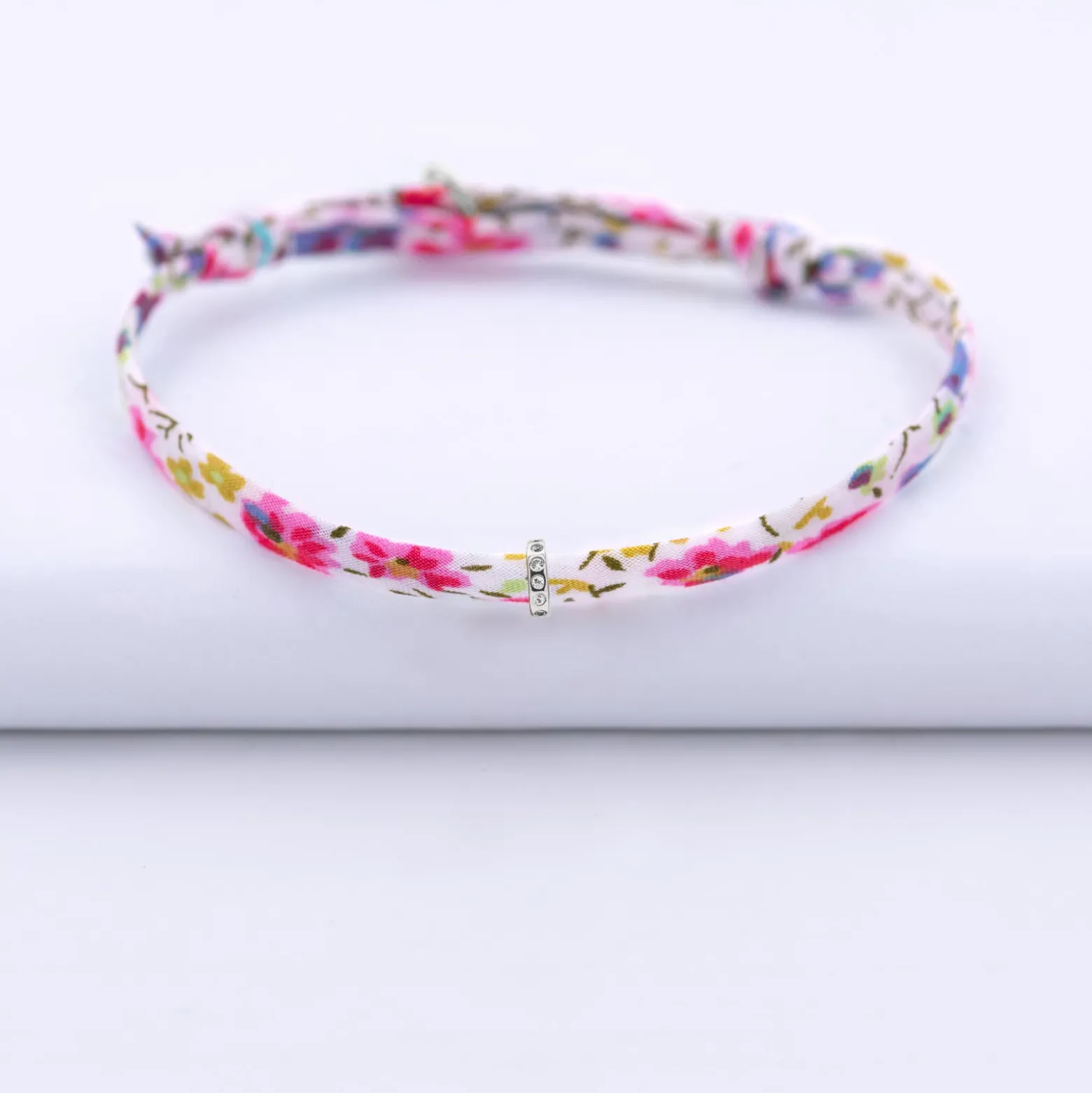 Bracelet enfant Liberty personnalisé collection Chapitre argent - à composer