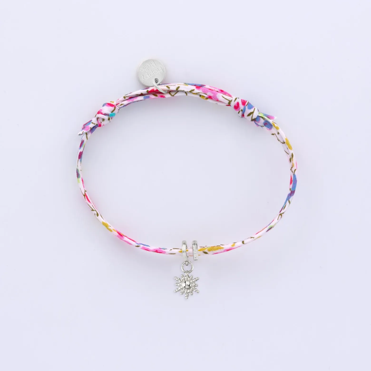 Bracelet enfant Liberty personnalisé collection Chapitre argent - à composer