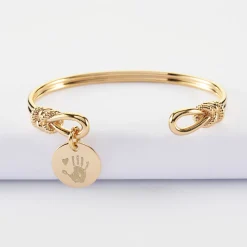 Bracelet jonc personnalisé 