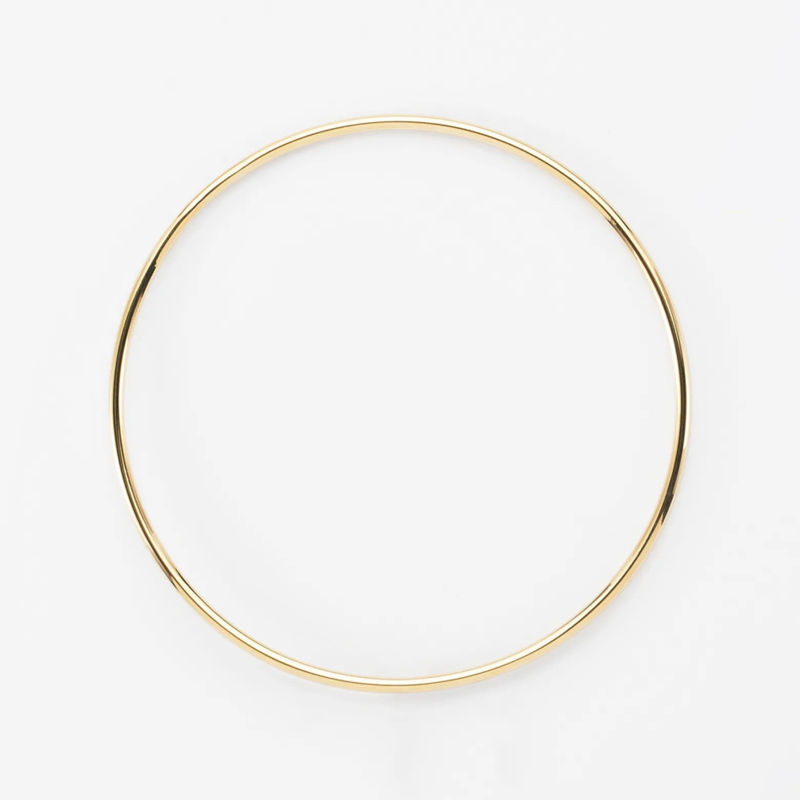 Bracelet jonc plaqué or