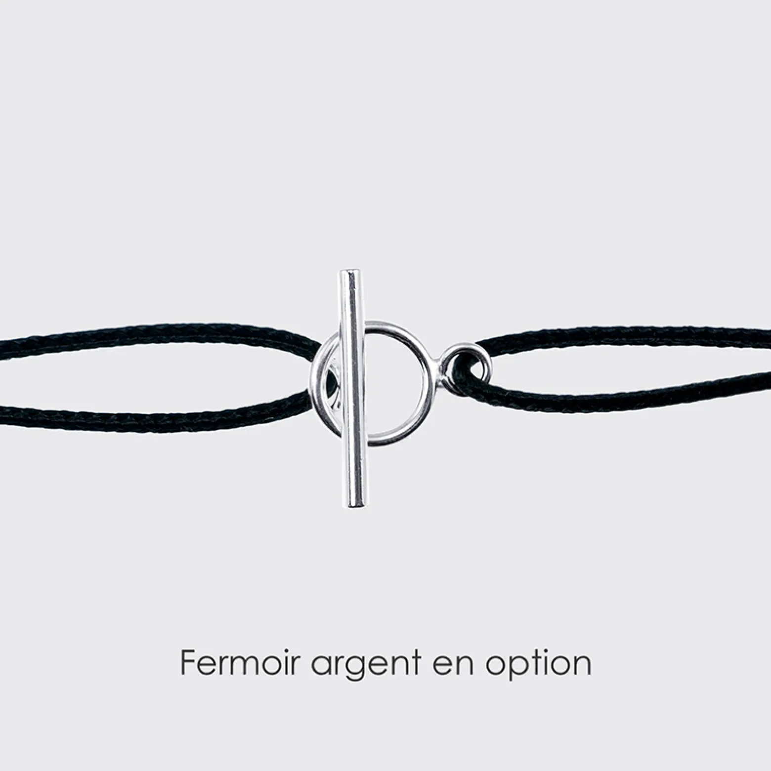 Bracelet Témoin personnalisé médaille gravée argent 15 mm et breloque coeur email 10 mm