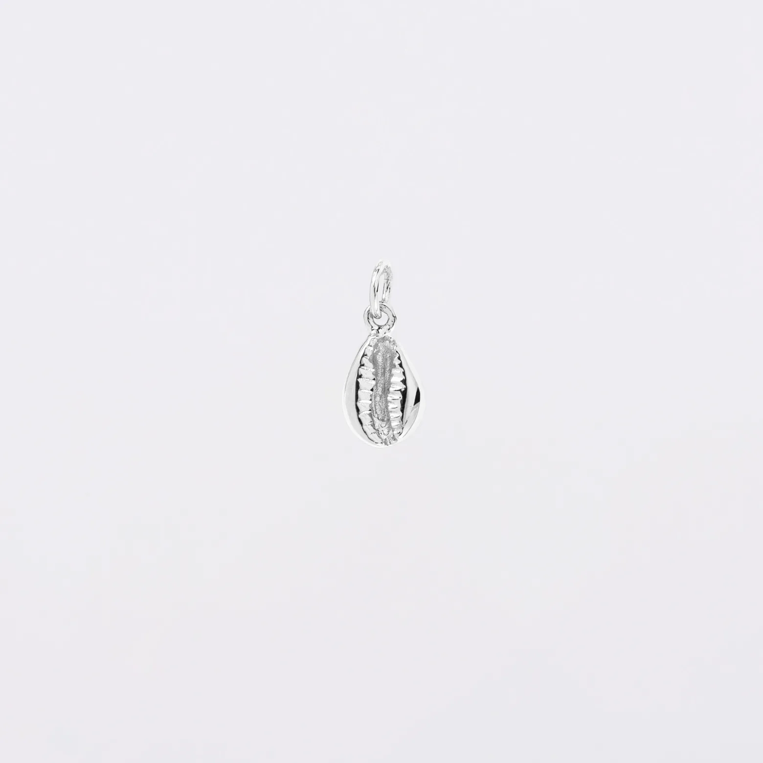 Breloque coquillage cauri argent 10 mm