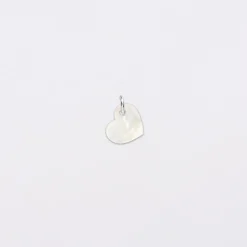 Breloque nacre argent 10 mm