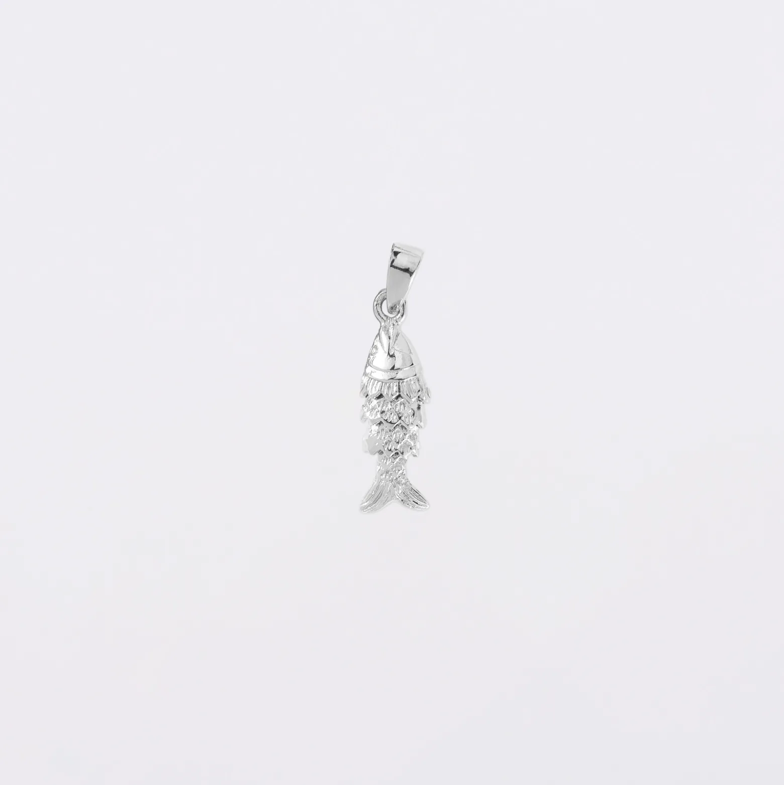 Breloque poisson articulé argent 15 mm