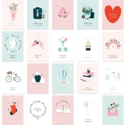Carte message cadeau