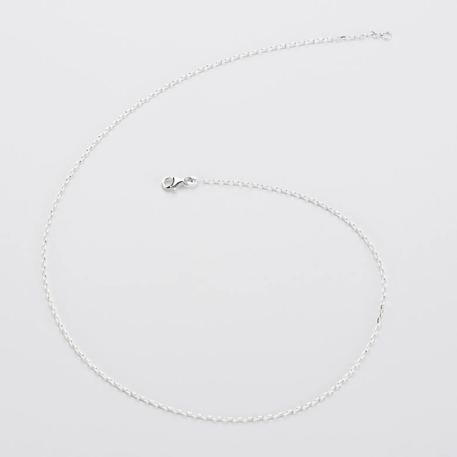 Chaîne maille argent