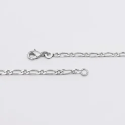 Chaîne maille figaro argent