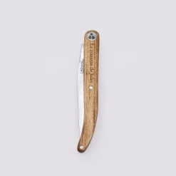 Couteau de poche Laguiole personnalisé bois gravé