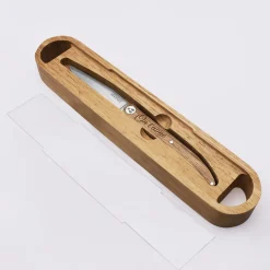 Couteau de poche Laguiole personnalisé bois gravé