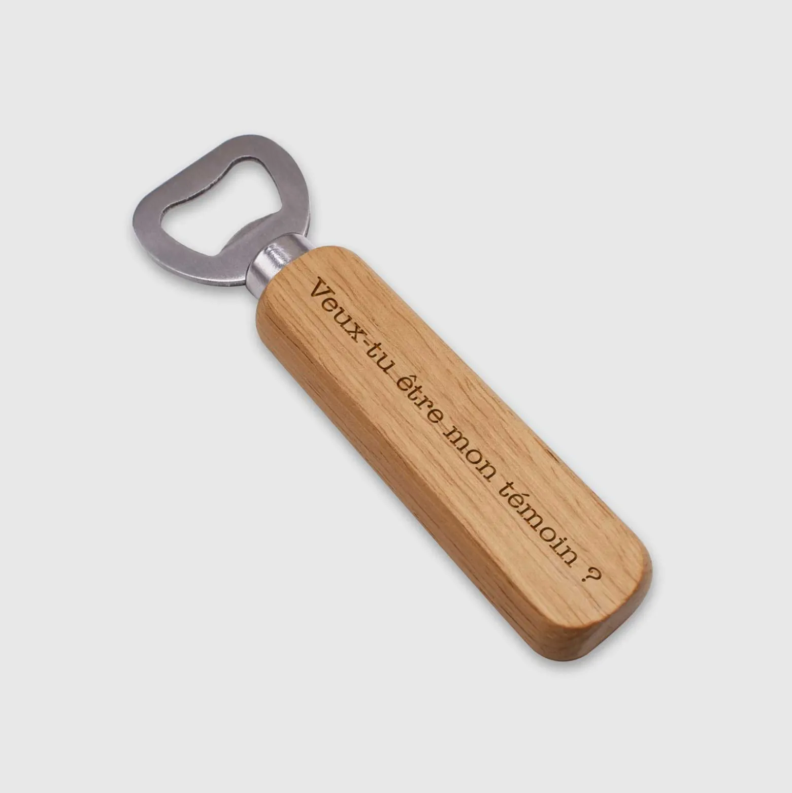 Décapsuleur personnalisé bois bambou