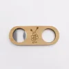 Décapsuleur personnalisé bois gravé 10x4 cm - Nos petits imparfaits