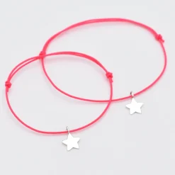 Duo de bracelets argent "Petite étoile"