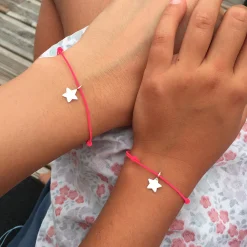 Duo de bracelets argent "Petite étoile"