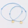 Duo de bracelets plaqué or "Petit coeur"