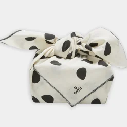 Furoshiki galets coton bio 65x65cm - Avril