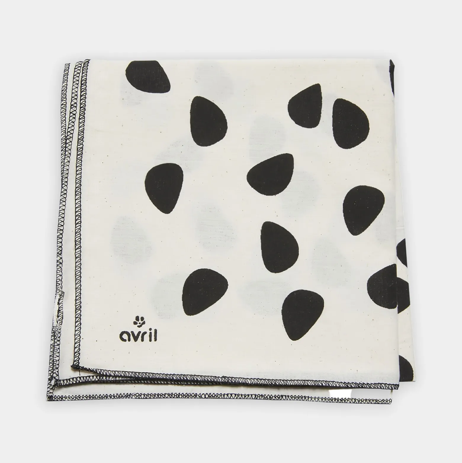 Furoshiki galets coton bio 65x65cm - Avril