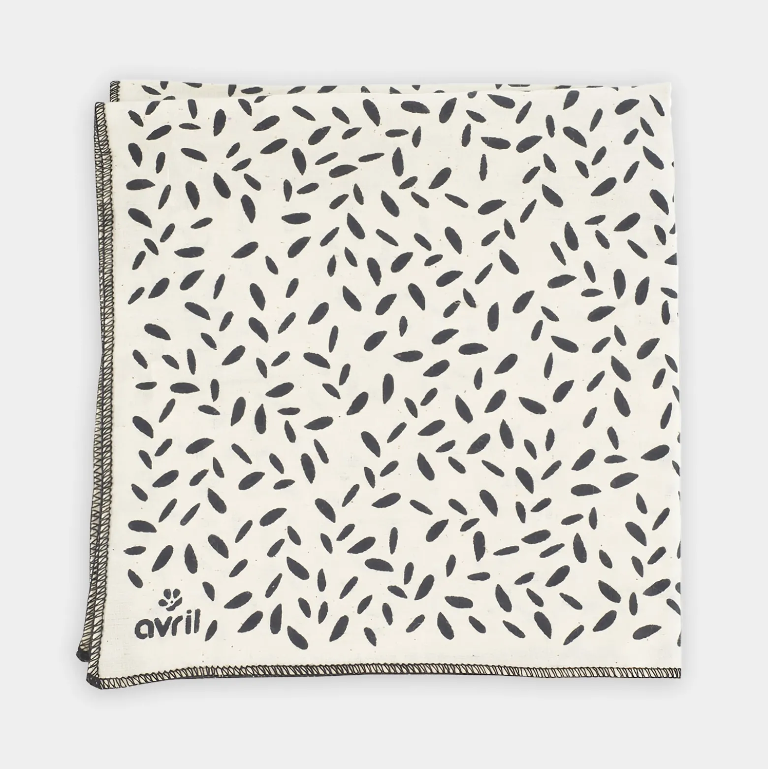 Furoshiki pétales coton bio 32x32cm - Avril
