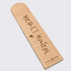 Marque page personnalisé bois gravé - Edition spéciale 