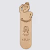 Marque page personnalisé bois gravé - HappyBulle x Barbapapa