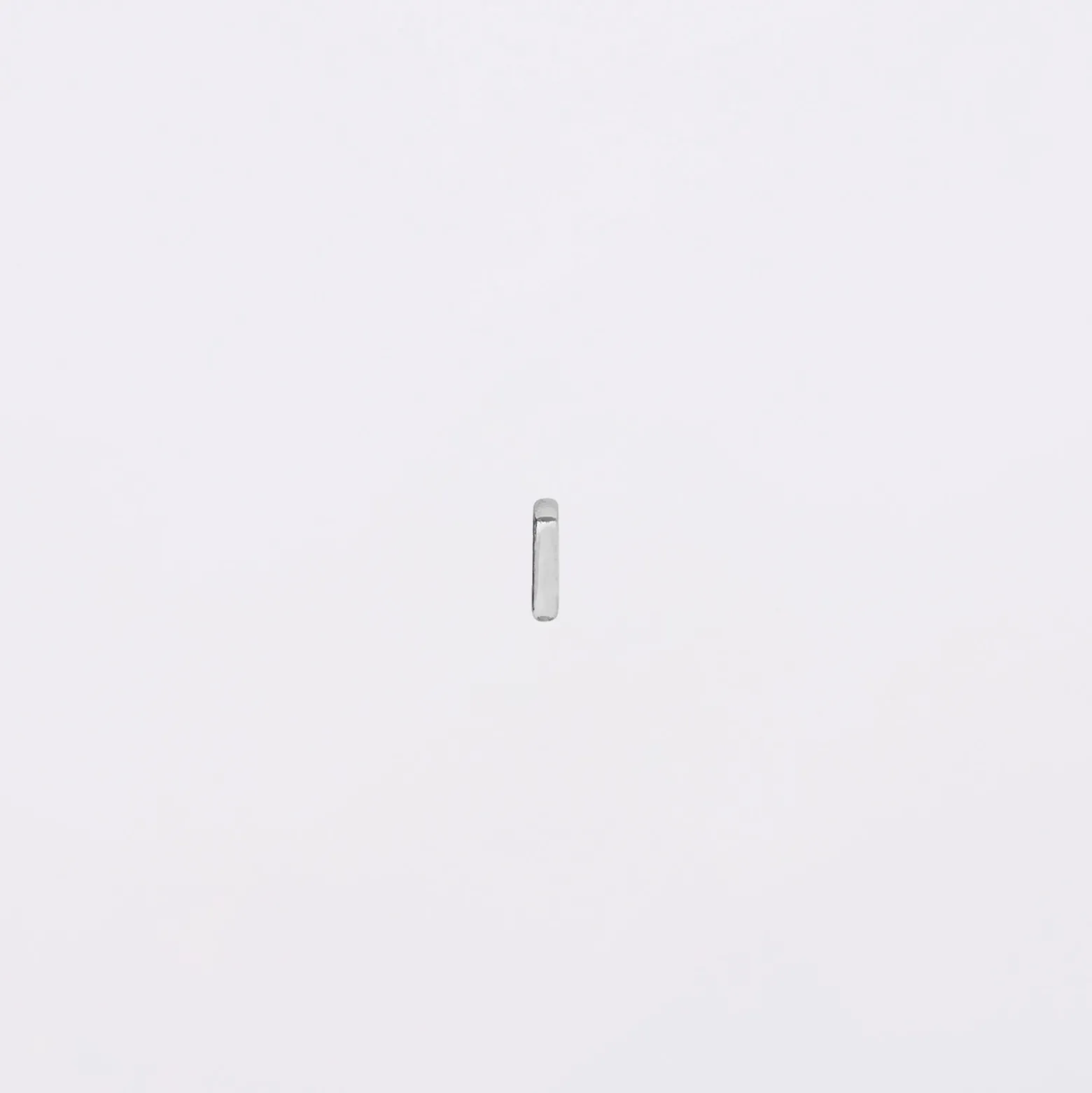 Mini-charm anneau simple collection Chapitre argent