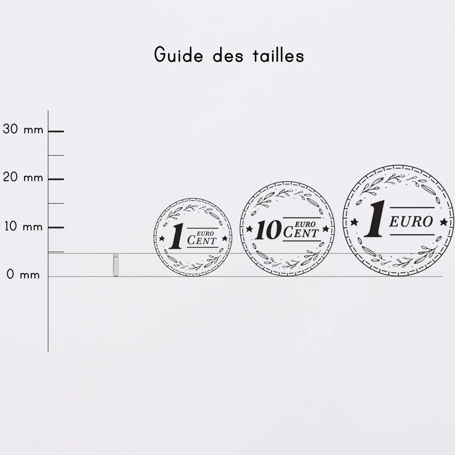 Mini-charm anneau simple collection Chapitre argent