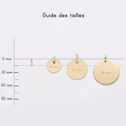 Mini-charm anneau zircon collection Chapitre plaqué or