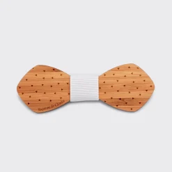 Noeud papillon enfant personnalisé gravé bois dandy
