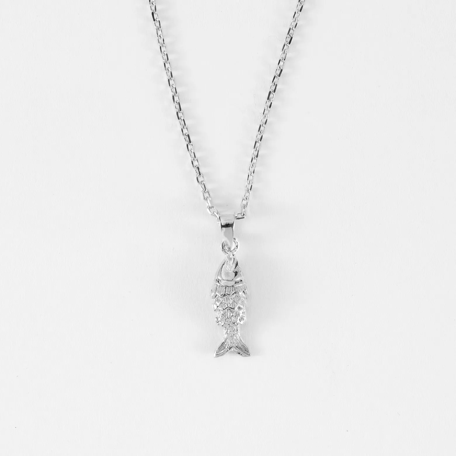 Pendentif enfant poisson articulé argent 15 mm